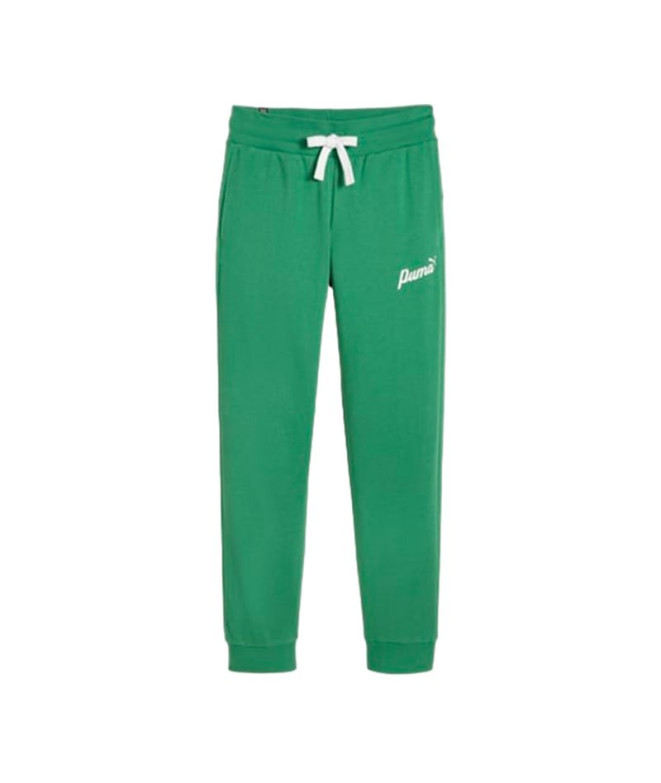 Pantalon Puma Essentials+ Script Femme Vert