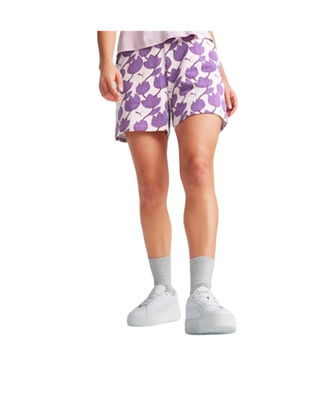 Pantalon Femme Puma Essentials+ Blossom 5" AOP...