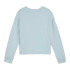Sudadera Puma Power Crew Infantil Turquesa