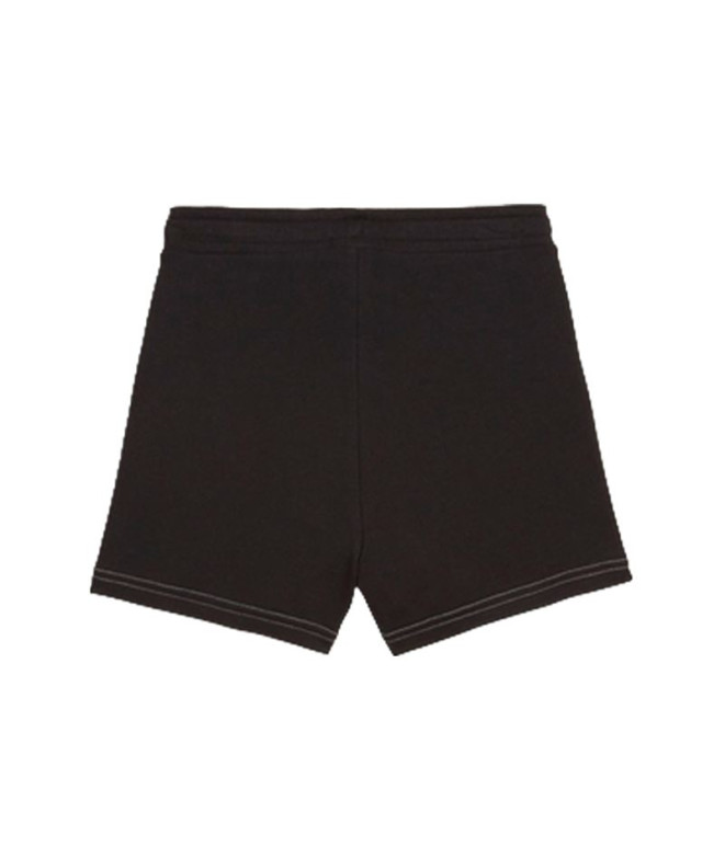 Pantalón Puma Power Colorblock Infantil Negro