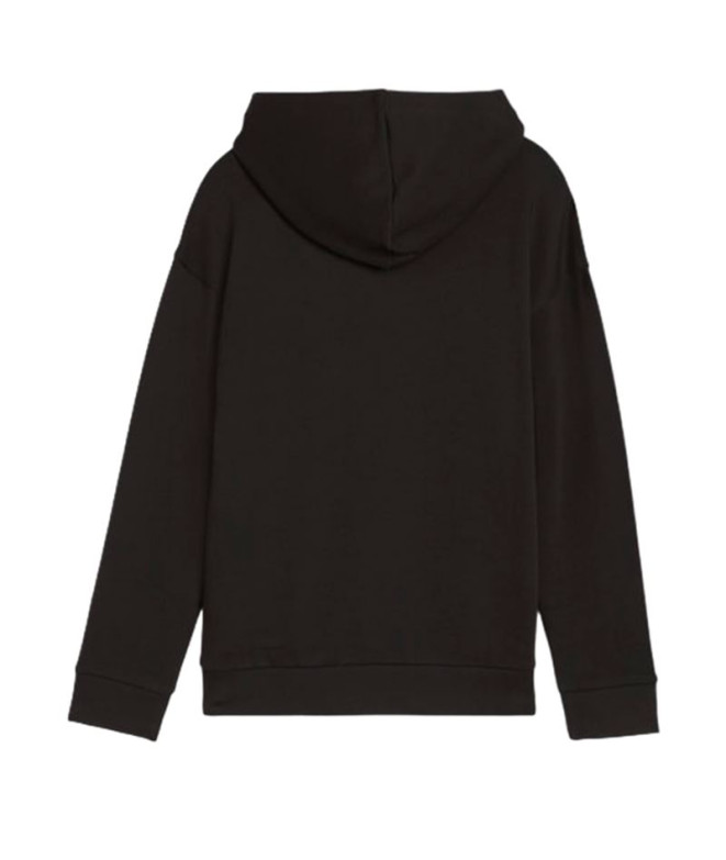 Sudadera Puma Essentials+ Script Infantil Negro