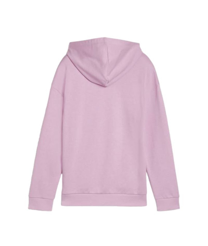 Sudadera Puma Essentials+ Script Infantil Lila