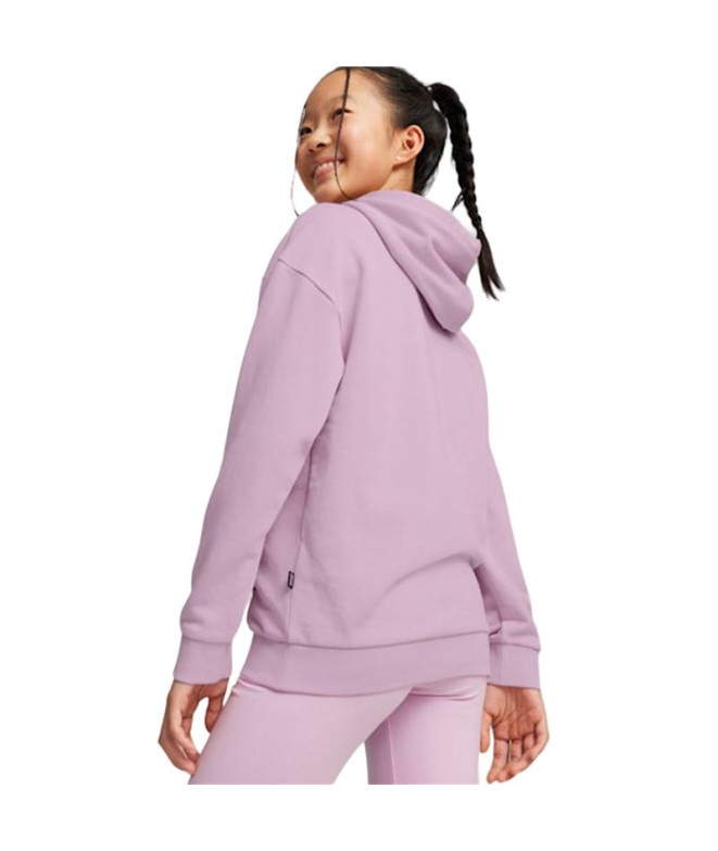 Sudadera Puma Essentials+ Script Infantil Lila