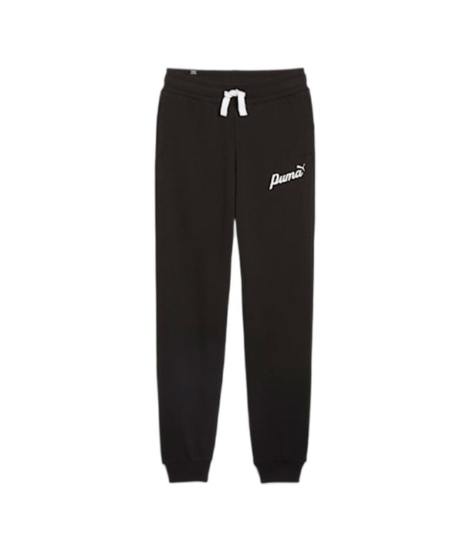 Pantalon Enfant Puma Essentials+ Script Black