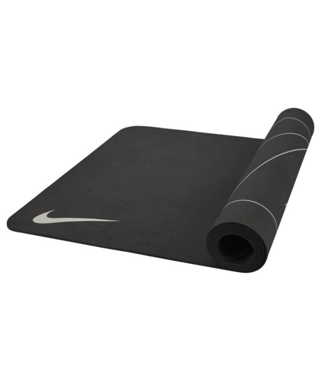 Esterilla de Fitness Nike Yoga Mat 4 Mm Reversible Gris Oscuro
