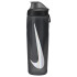 Bouteille de Fitness Nike Refuel Locking Lid 24 Oz Dark Grey