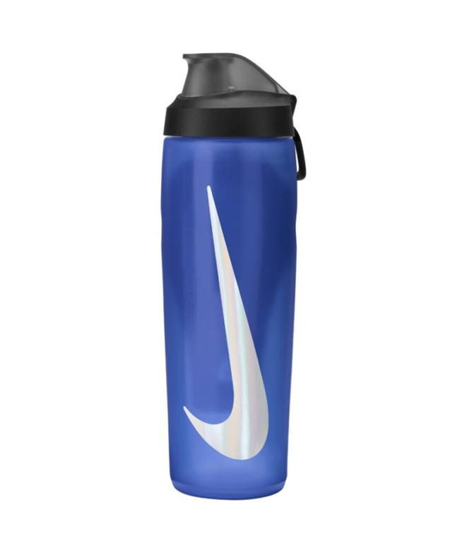 Botella de Fitness Nike Refuel Locking Lid 24 Oz Azul