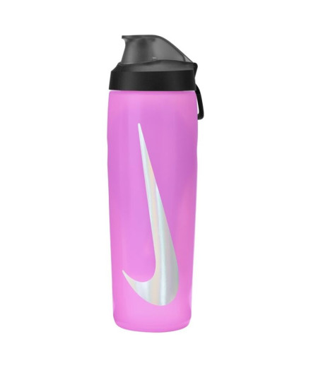 Botella de Fitness Nike Refuel Locking Lid 24 Oz Rosa Botella de Fitness Nike Refuel Locking Lid 24 Oz Rosa