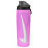 Bouteille de Fitness Nike Refuel Locking Lid 24 Oz Pink