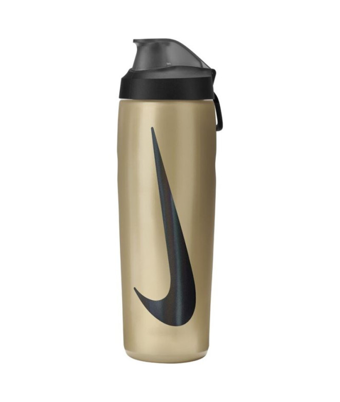 Botella de Fitness Nike Refuel Locking Lid 24 Oz Oro