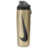 Bouteille de Fitness Nike Refuel Locking Lid 24 Oz Gold