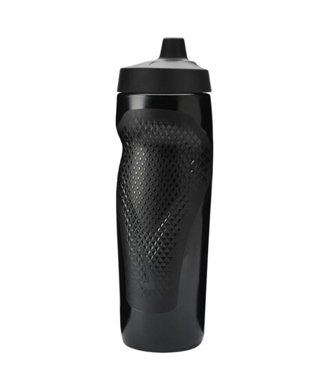 Garrafa de Fitness Nike Refuel Grip 24 Oz Preto