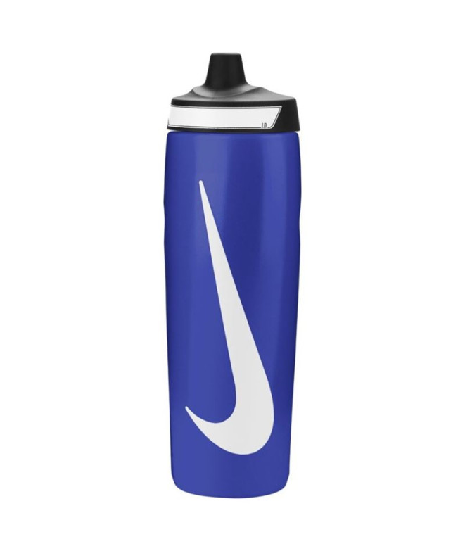Botella de Fitness Nike Refuel Grip 24 Oz Azul