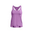 Camiseta Fitness Under Armour Mulher de Knockout Tank Purple