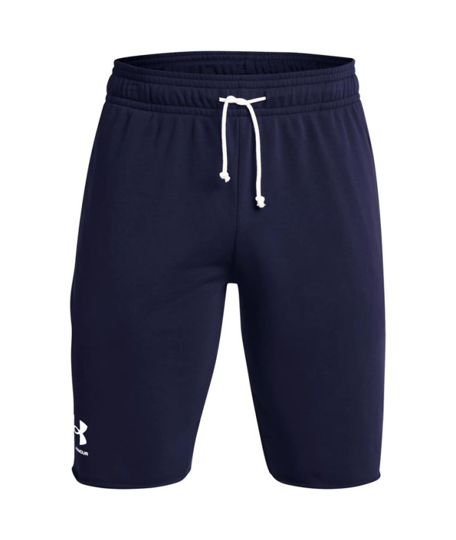 Calça Fitness Under Armour Homem de Rival Terry Blue