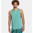 Camiseta de Baloncesto Under Armour Baseline Hombre Verde