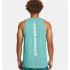 Camiseta de Baloncesto Under Armour Baseline Hombre Verde