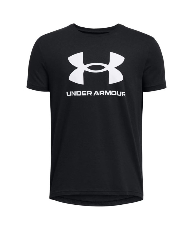 Camiseta de Fitness Under Armour Sportstyle Logo Niño Gris