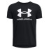 Camiseta de Fitness Under Armour Sportstyle Logo Niño Gris