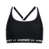 Sujetador deportivo Under Armour Crossback Niña Negro