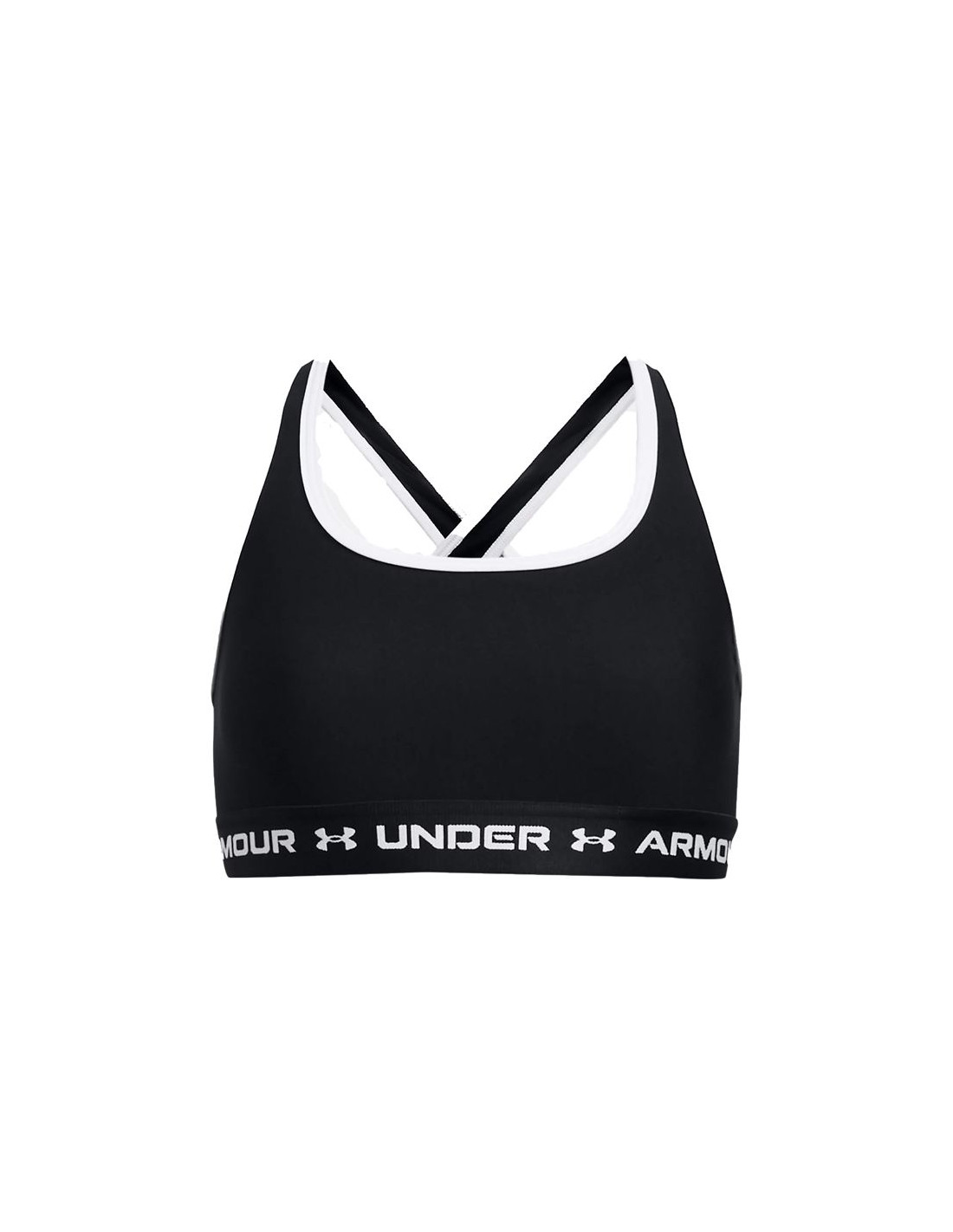 Sujetador deportivo Under Armour Crossback Niña Negro