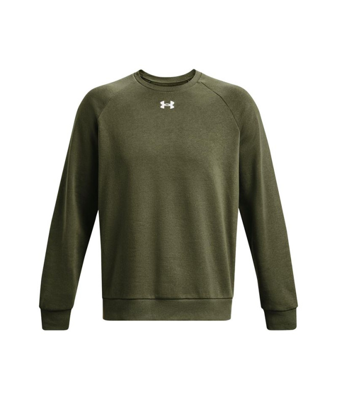 Moletom Fitness Under Armour Homem de Rival Green