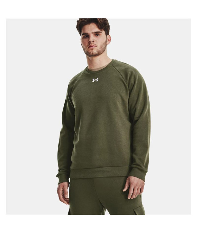Moletom Fitness Under Armour Homem de Rival Green