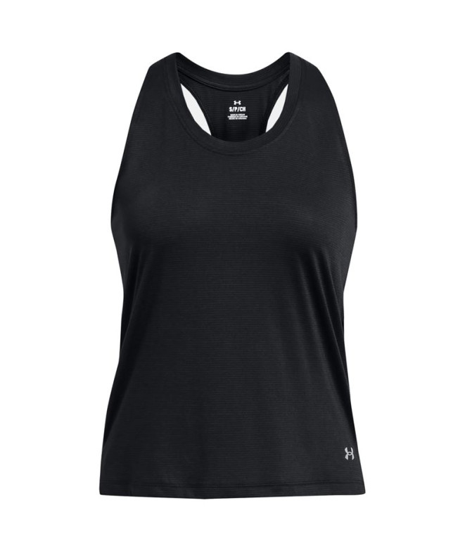 T-shirt de Running Under Armour Launch Singlet Femme Black