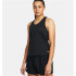 Camiseta Running Under Armour Mulher da Launch Singlet Preto