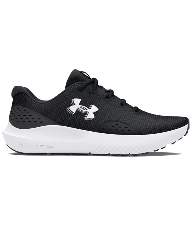 Chaussures par running Under Armour Charged Surge 4 Black Homme
