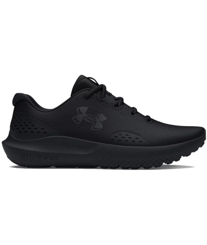 Chaussures par running Under Armour Charged Surge 4 Black Homme