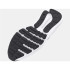 Sapatilhas Under Armour Charged Surge Mulher Preto