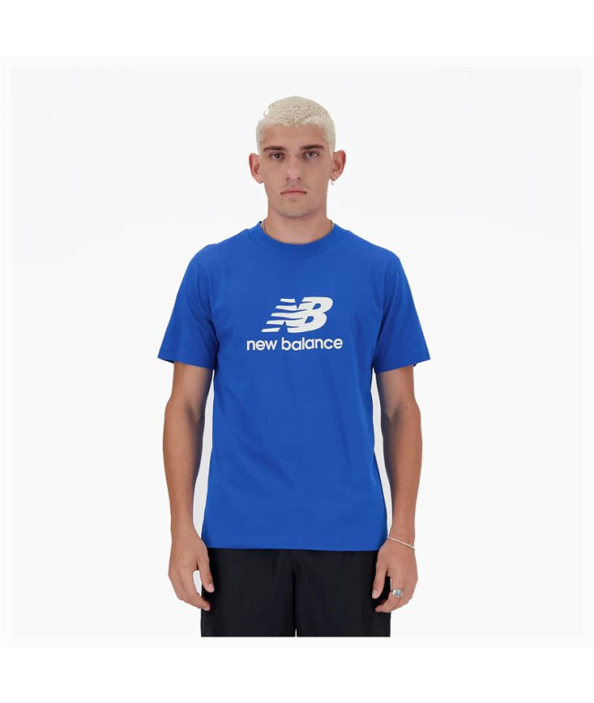 Camiseta New Balance Logótipo Sport Essentials Homem Azul
