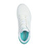 Chaussures Skechers Uno - Pop Back Femme Blanc Bleu