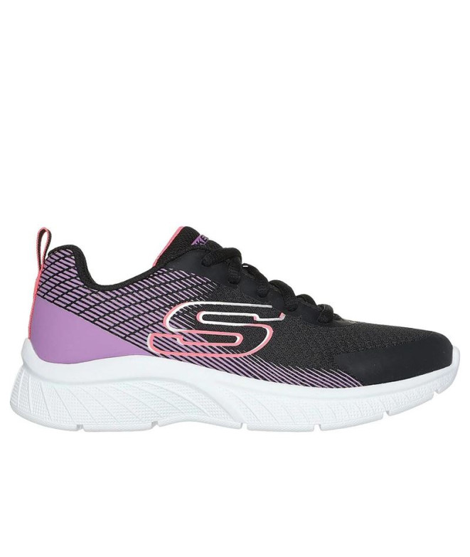 Zapatillas Skechers Microspec Plus Sum Nina Negro