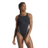 Bañador de Natación adidas Extra-Long-Life 3 Bandas Mujer Negro