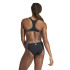 Bañador de Natación adidas Extra-Long-Life 3 Bandas Mujer Negro
