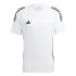 Camiseta de Futebol adidas Tiro24 Homem Blanco