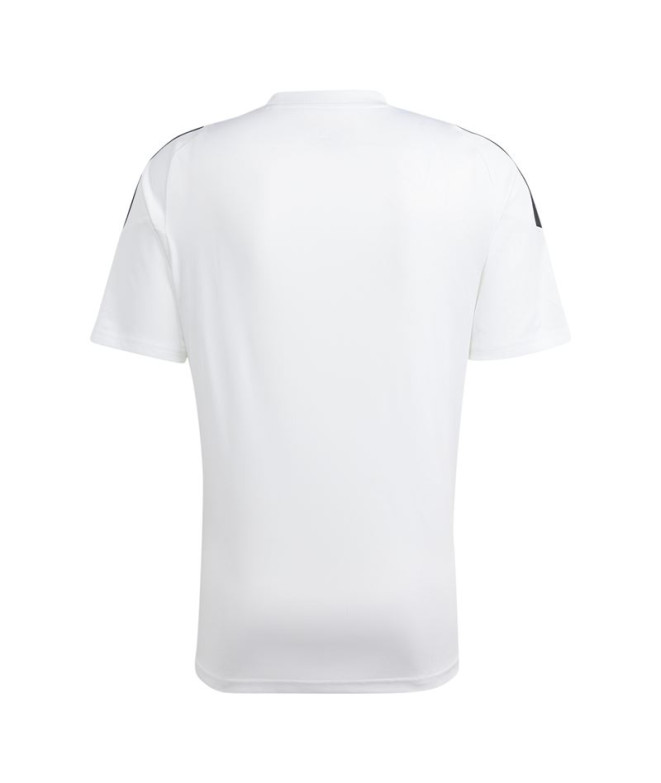 Camiseta de Futebol adidas Tiro24 Homem Blanco