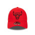 Boné New Era Remendo lateral 9FORTY Chicago Bulls NBA Vermelho