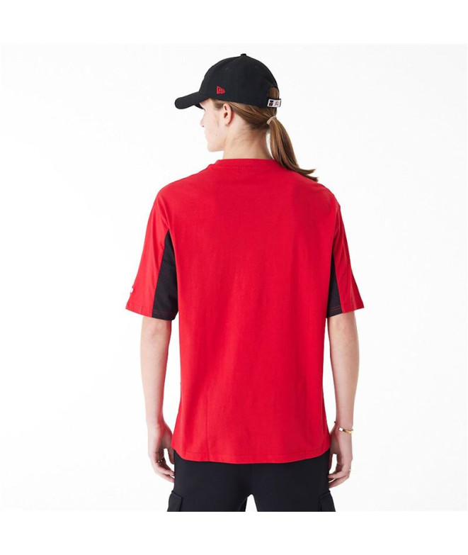 Camiseta New Era Painel Oversized NBA Chicago...