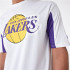 Camiseta New Era NBA Panel Oversized LA Lakers Branco Homem