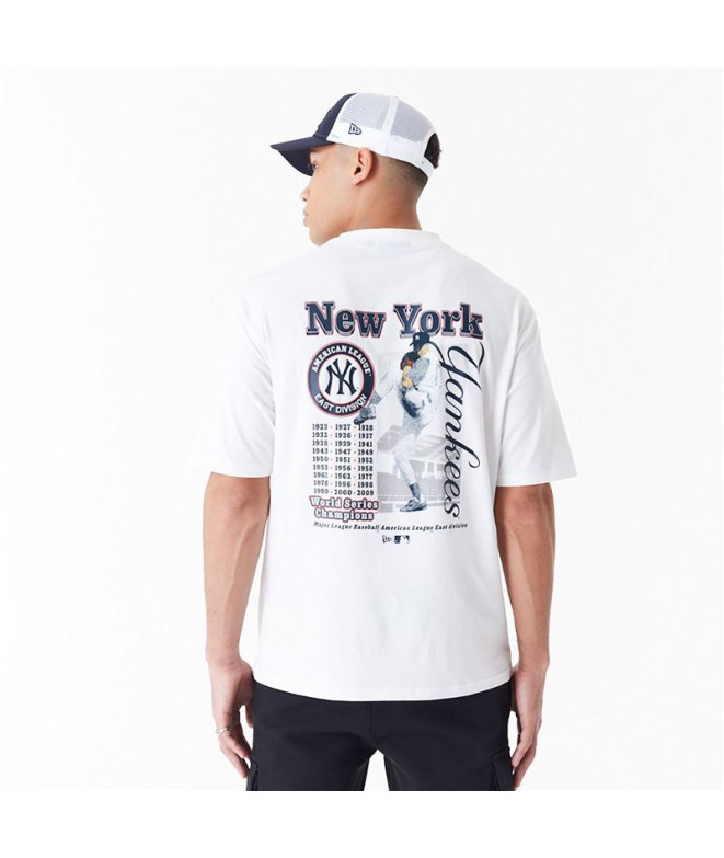 Camiseta New Era Mlb Player Graphc Oversized...