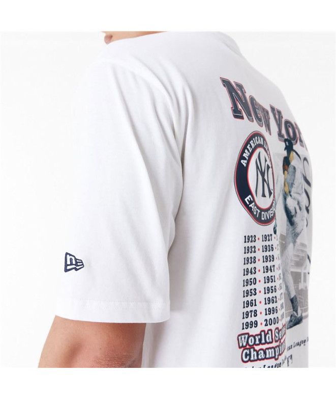 Camiseta New Era Mlb Player Graphc Oversized...