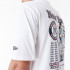 Camiseta New Era Mlb Player Graphc Oversized New York Yankees Branco Homem