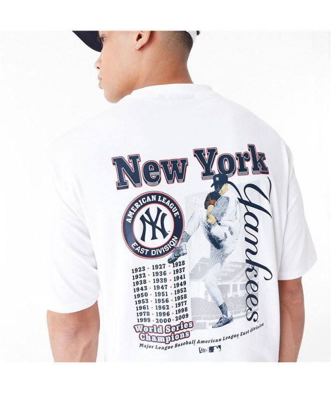 Camiseta New Era Mlb Player Graphc Oversized...