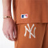 Camiseta New Era Colete de malha Oversized New York Yankees castanho Unissex
