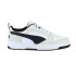 Zapatillas  Puma Rebound v6 Low Hombre Blanco Negro