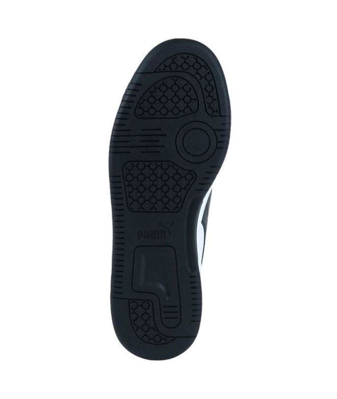 Sapatilhas Homem Puma Rebound v6 Low Preto Branco