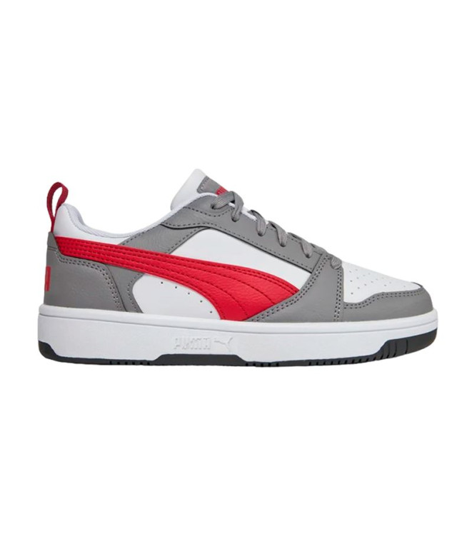 Chaussures Enfant Puma Rebound V6 Grey